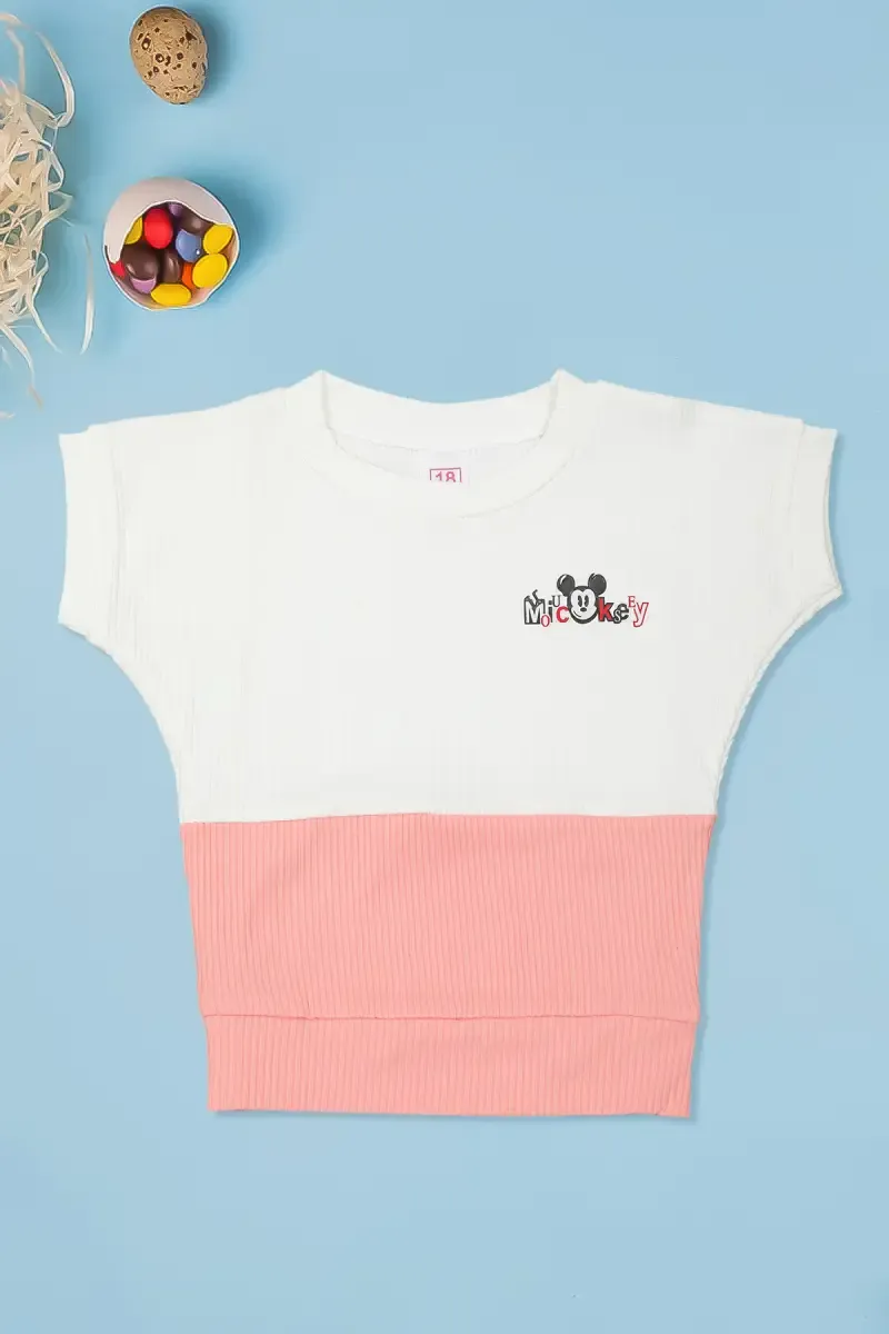 Baby Girl's Corduroy Printed Top 017673PEA6122