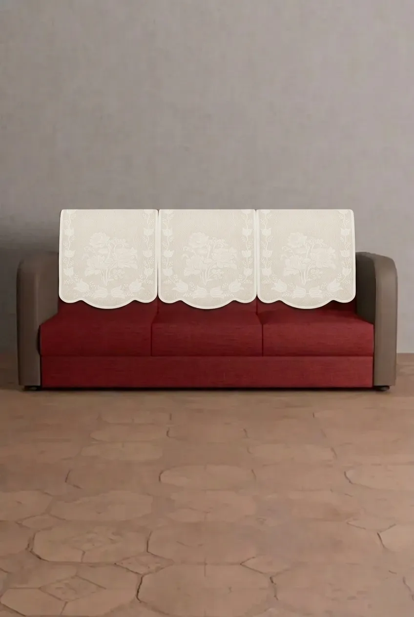 Sky Fab Knitted Sofa Cover Set 10 Pcs 017798KNICRE