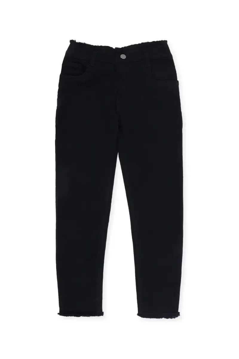 Girl's Denim Solid Stretchable Jeans 0180231112YRSBLA