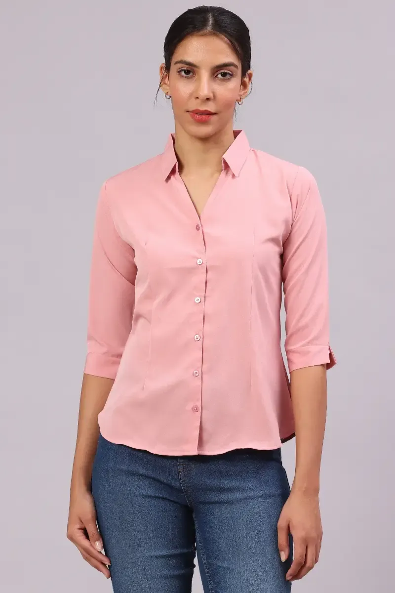 Georgette Solid Top for Women 018051MPEA