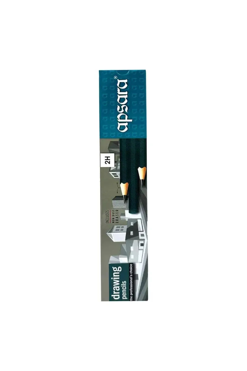 Apsara 2H Drawing Pencil - Pack of 10