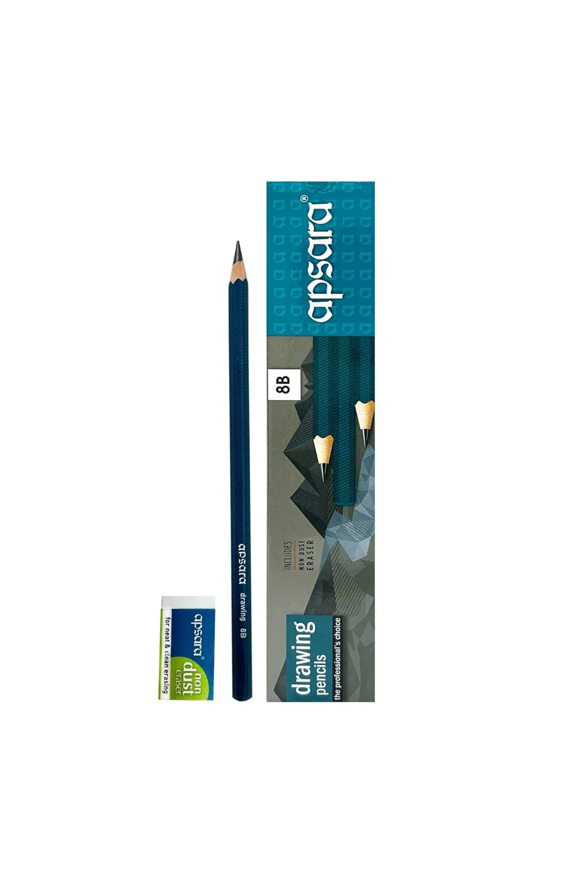 Apsara Drawing 8B Pencil -  (Pack of 10)