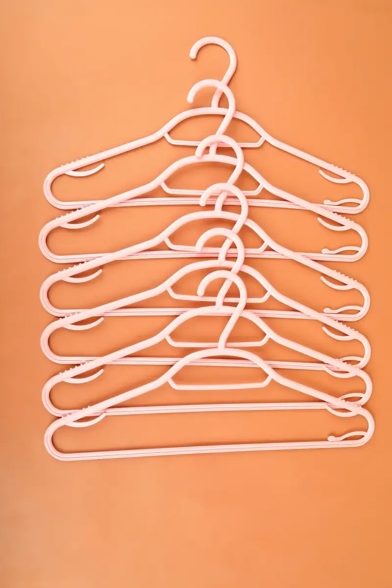 All Time Plastic Cloth Hanger - 6 Pcs 018239PLAPIN