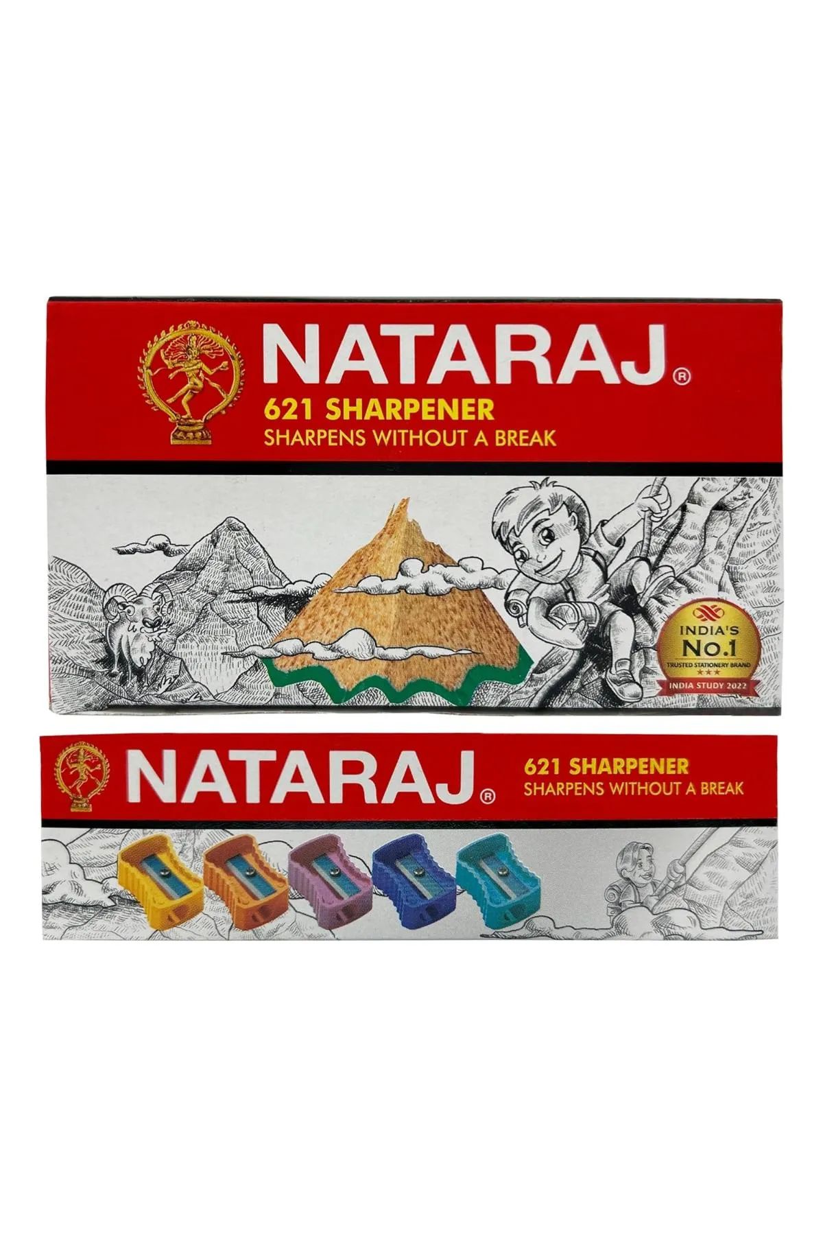 Nataraj 621 Sharpener - Pack of 20