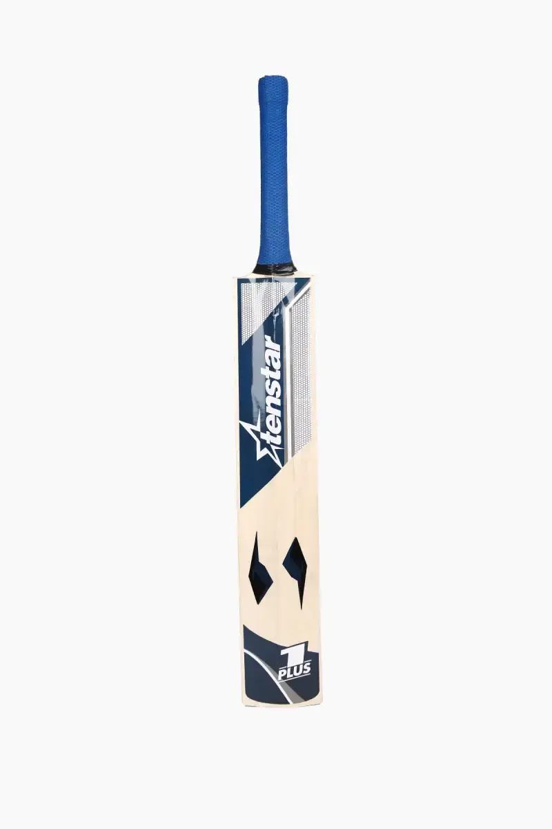 Tenstar 1 Plus Wooden Cricket Bat - (Size 7)