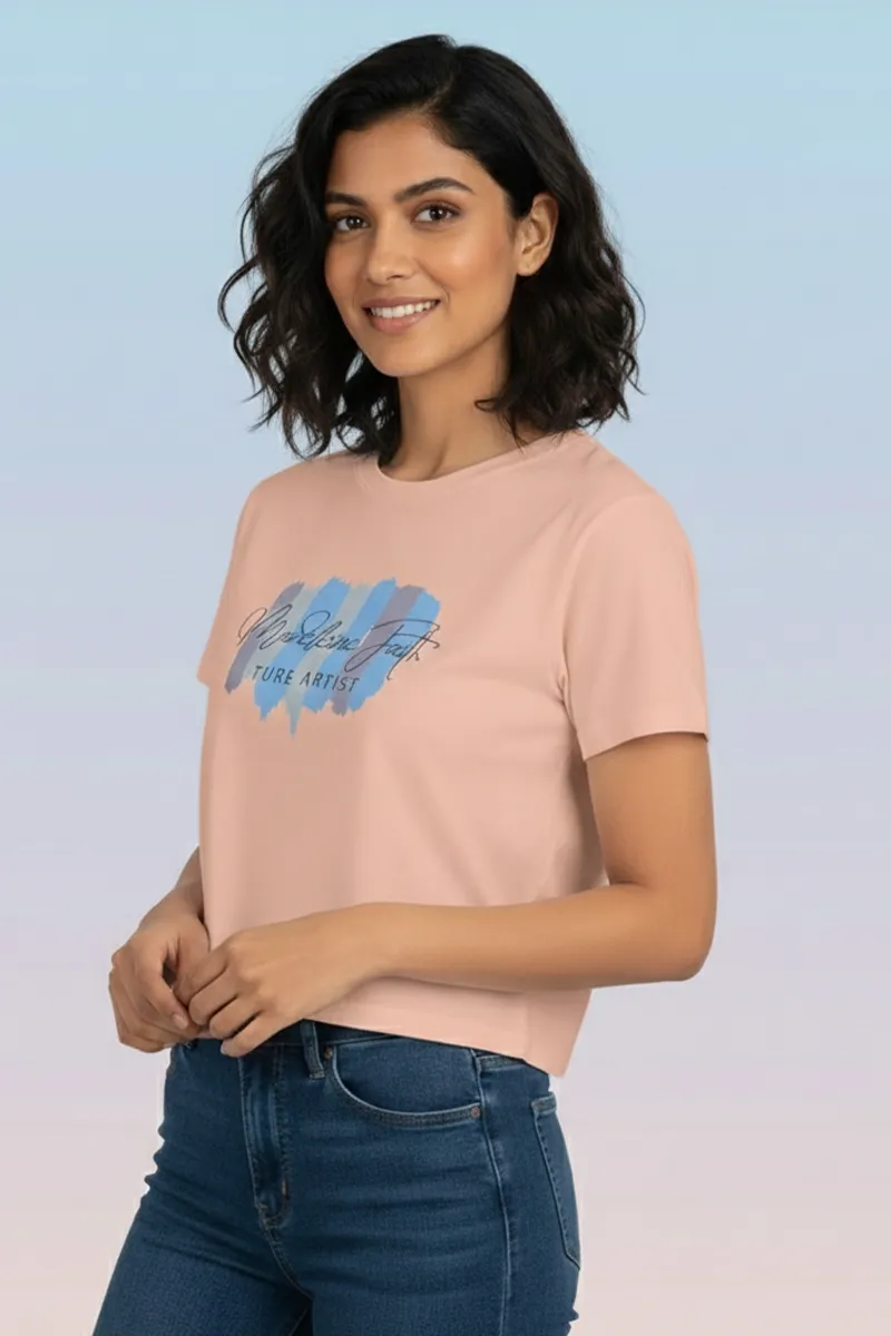 Lycra Graphic Printed T-Shirt for Girl 018751XLPEA