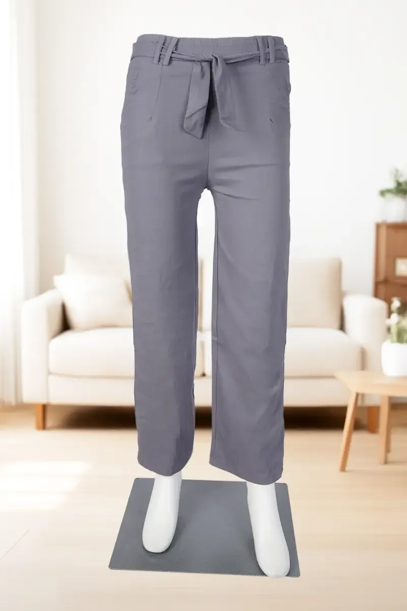 Lycra Solid Palazzo for Women  018788GREL2