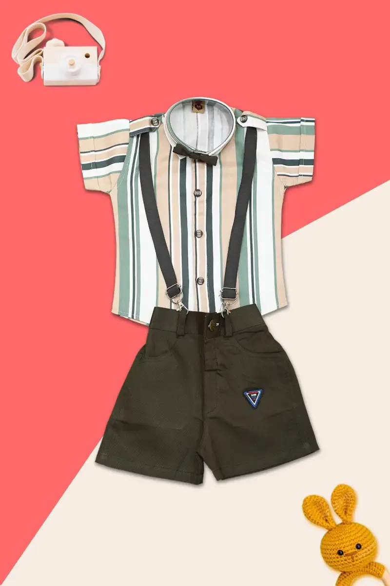 Baby Boy's Cotton Clothing Set (2-Pcs Set) 018897SAN&OLI612