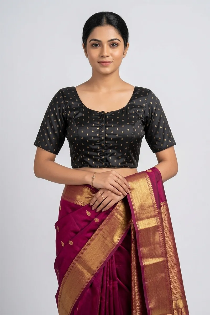 Banarasi Silk Printed Readymade Blouse for Women 018908BLA42