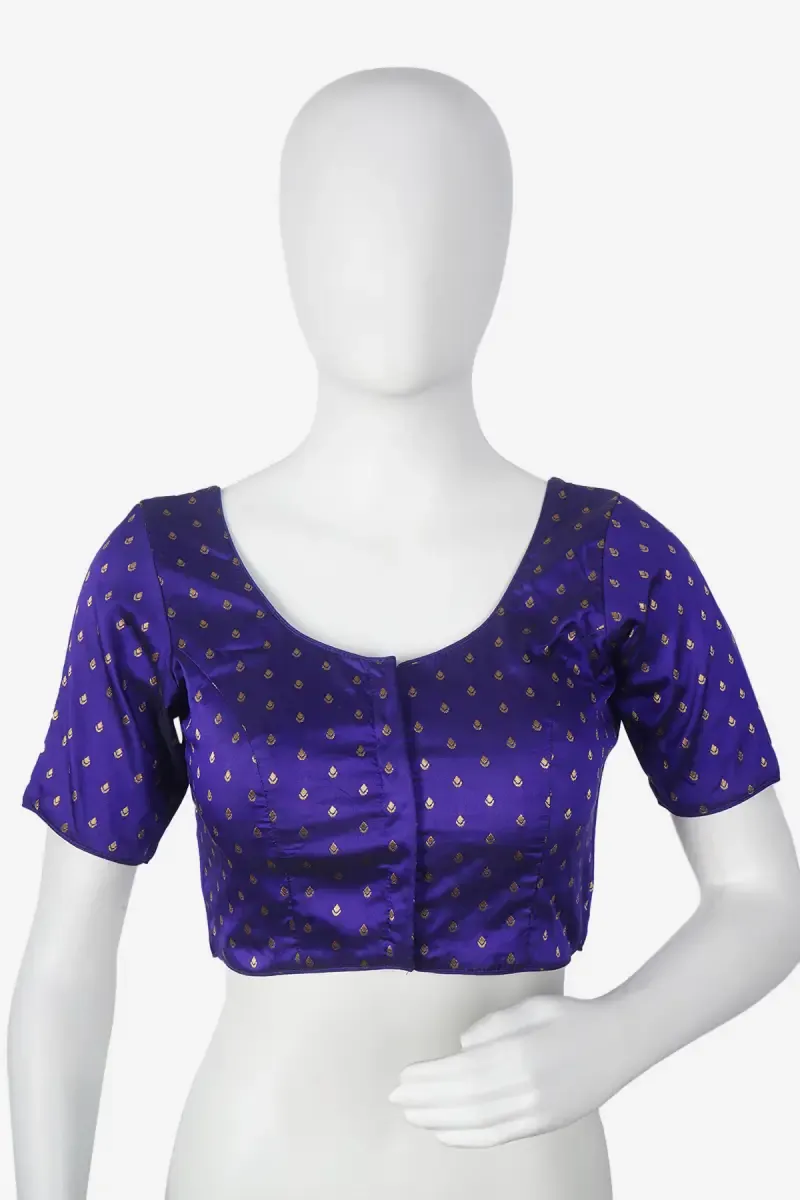 Banarasi Silk Printed Readymade Blouse for Women