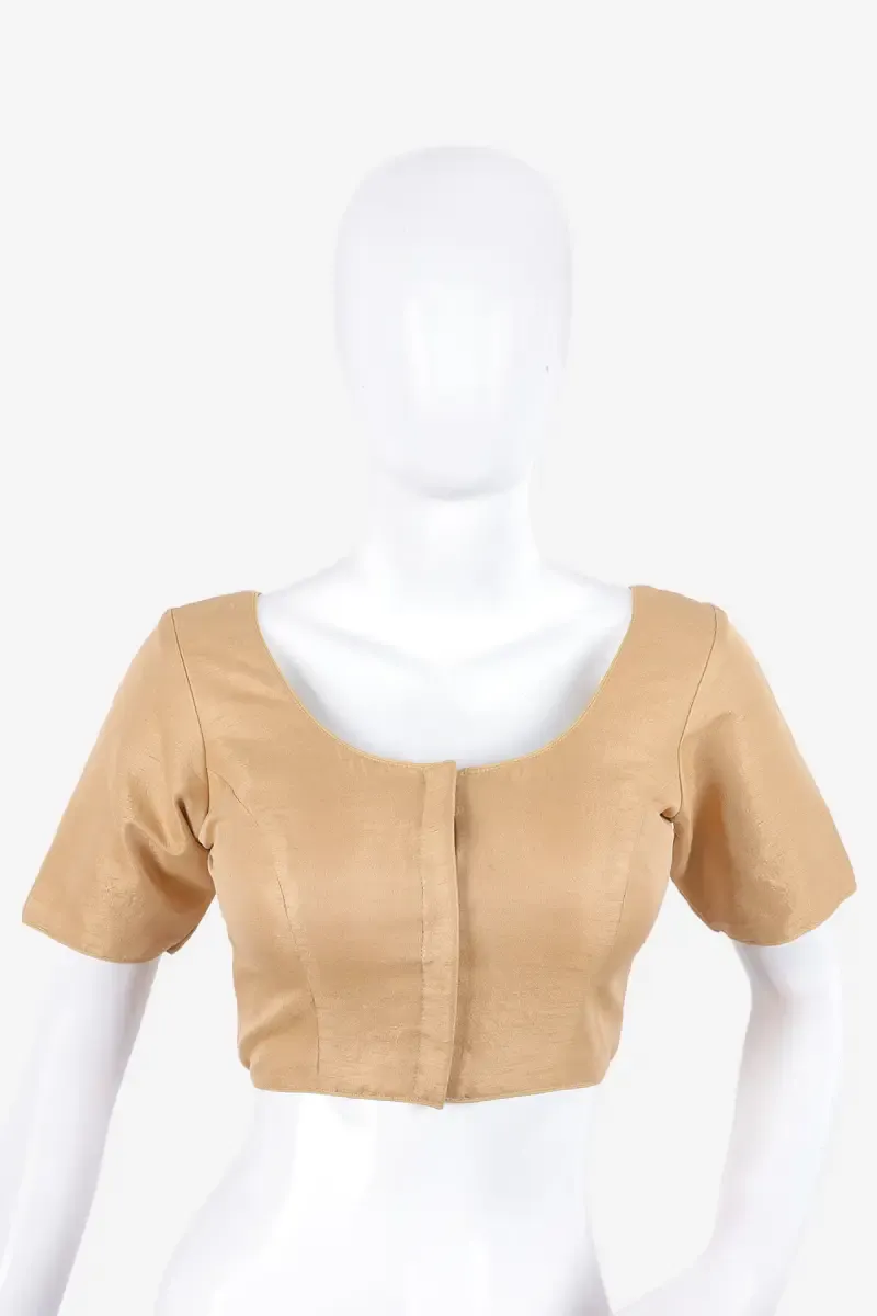 Phantom Silk Solid Readymade Blouse for Women 018915SAN40