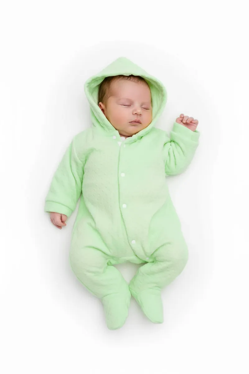 Woolen Sleepsuits for New Born Baby 018981GRE01M