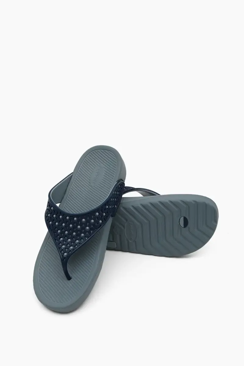 Women's Casual Comfortable Slippers 0190746BLU2