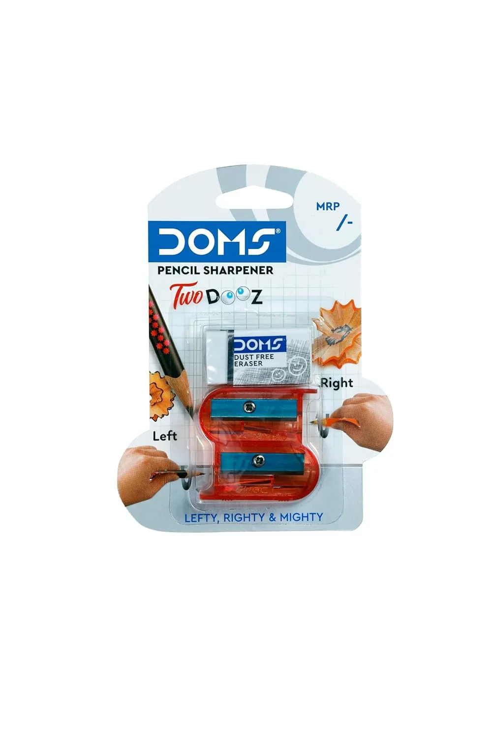 Doms Two Dooz Sharpener (Red) - Pack of 1 019384REDPACOF1