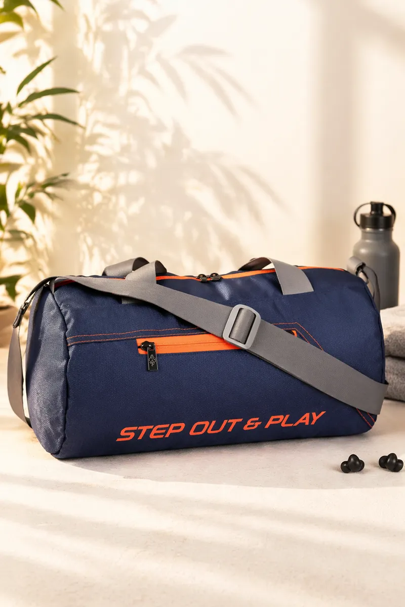 Nivia Gym & Multipurpose Bag - Navy (Medium) 019451MEDNAV