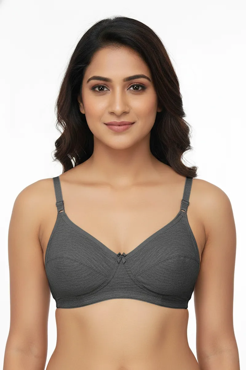Cotton Blend Non Padded Bra for Women 