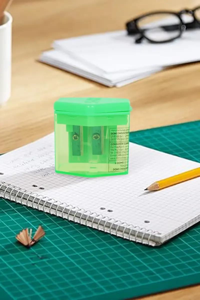 Doms Multi Dust Collector Sharpener - Pack of 1