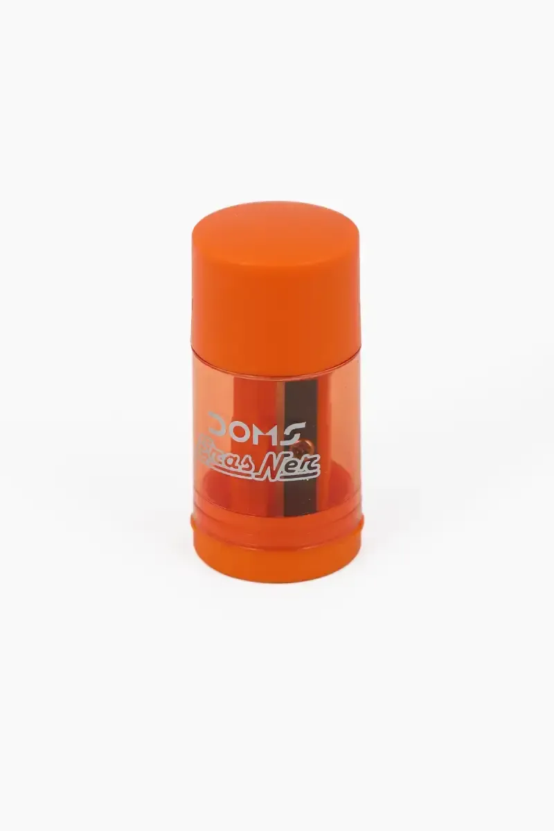 DOMS Erasner Eraser And Sharpener (Orange ) - Pack Of 1