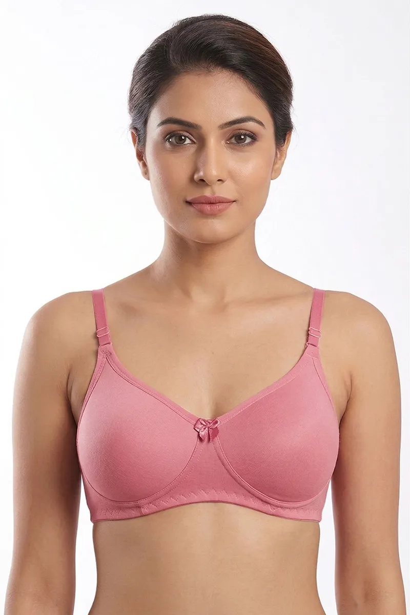 Cotton Blend Padded Bra for Women  019596DUSPIN36
