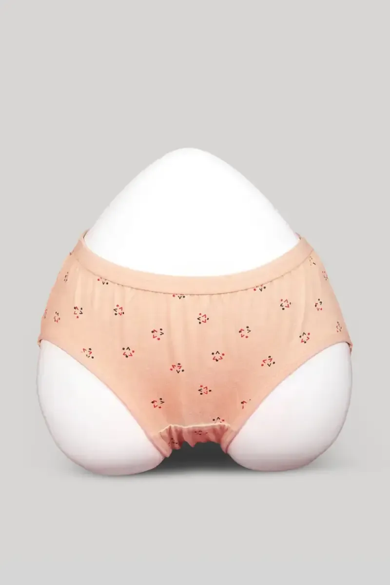 Cotton Blend Printed Hipster Panties for Women  019770LCRE