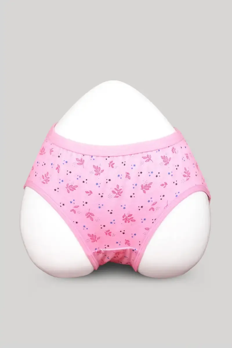 Cotton Blend Printed Hipster Panties for Women 0197713XLPIN
