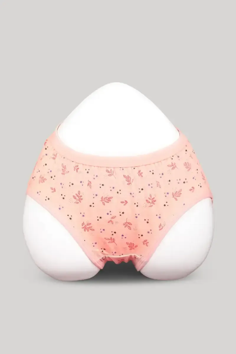 Cotton Blend Printed Hipster Panties for Women 019771LPEA