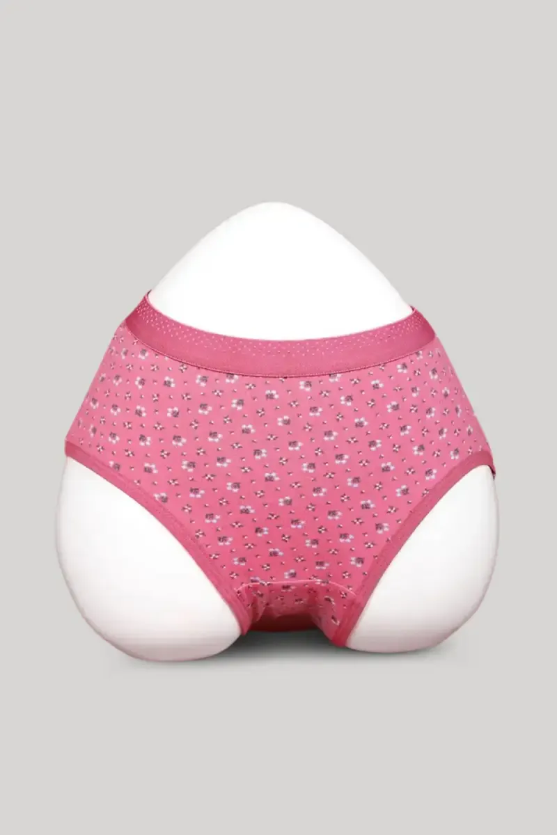 Cotton Blend Printed Hipster Panties for Women 019780LDUSPIN