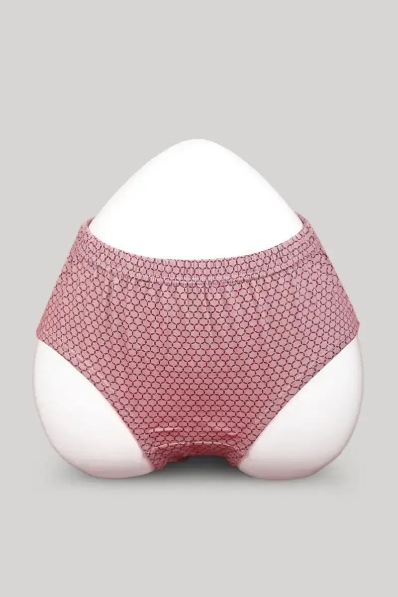 Cotton Blend Printed Hipster Panties for Women 019788LMAU