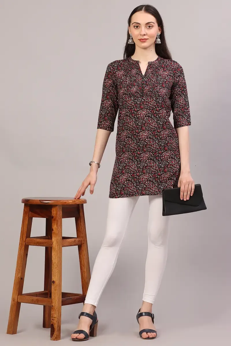 Women's Cotton Paisley Print Kurti