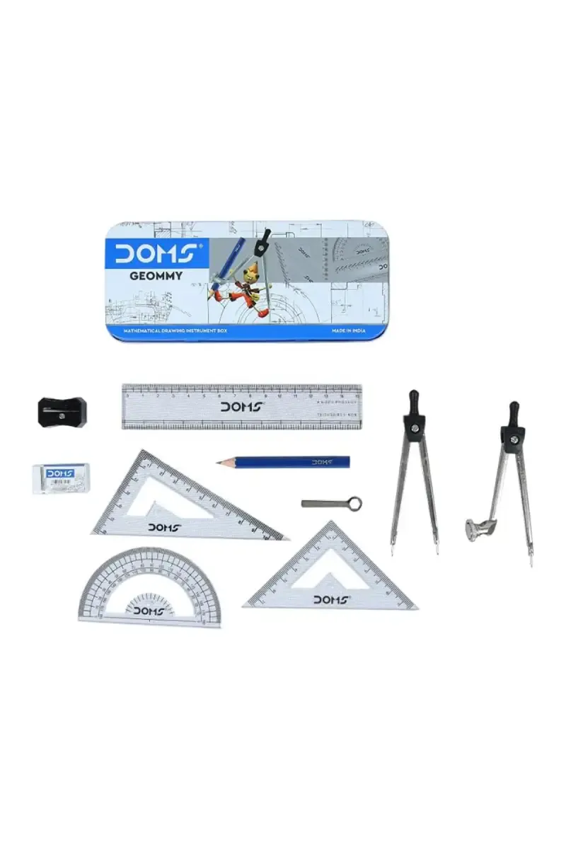Doms Geommy Mathematical Drawing Instrument Box - Pack of 1