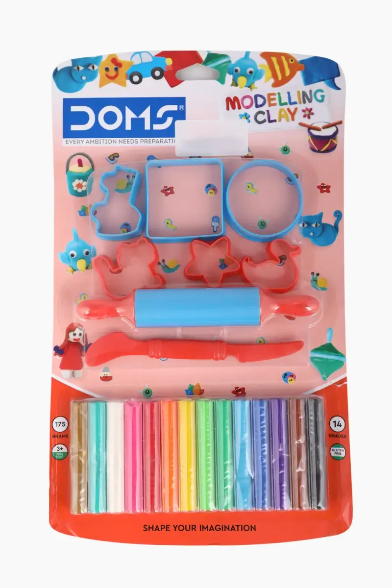 Doms Modelling Clay Set - 14 Shades
