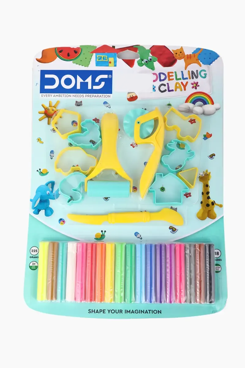 Doms Modelling Clay Set - 18 Shades
