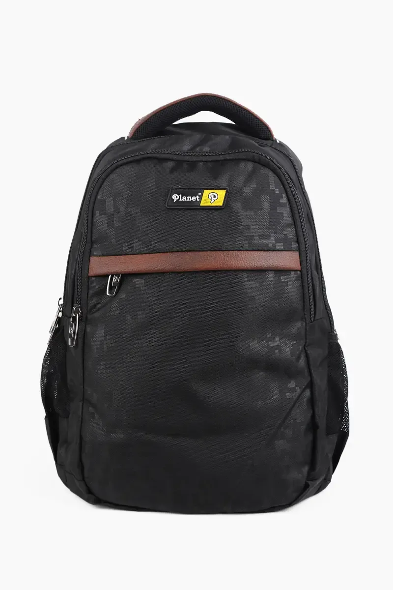 Polyester Casual Backpack for Men & Women 020392NAVBLU