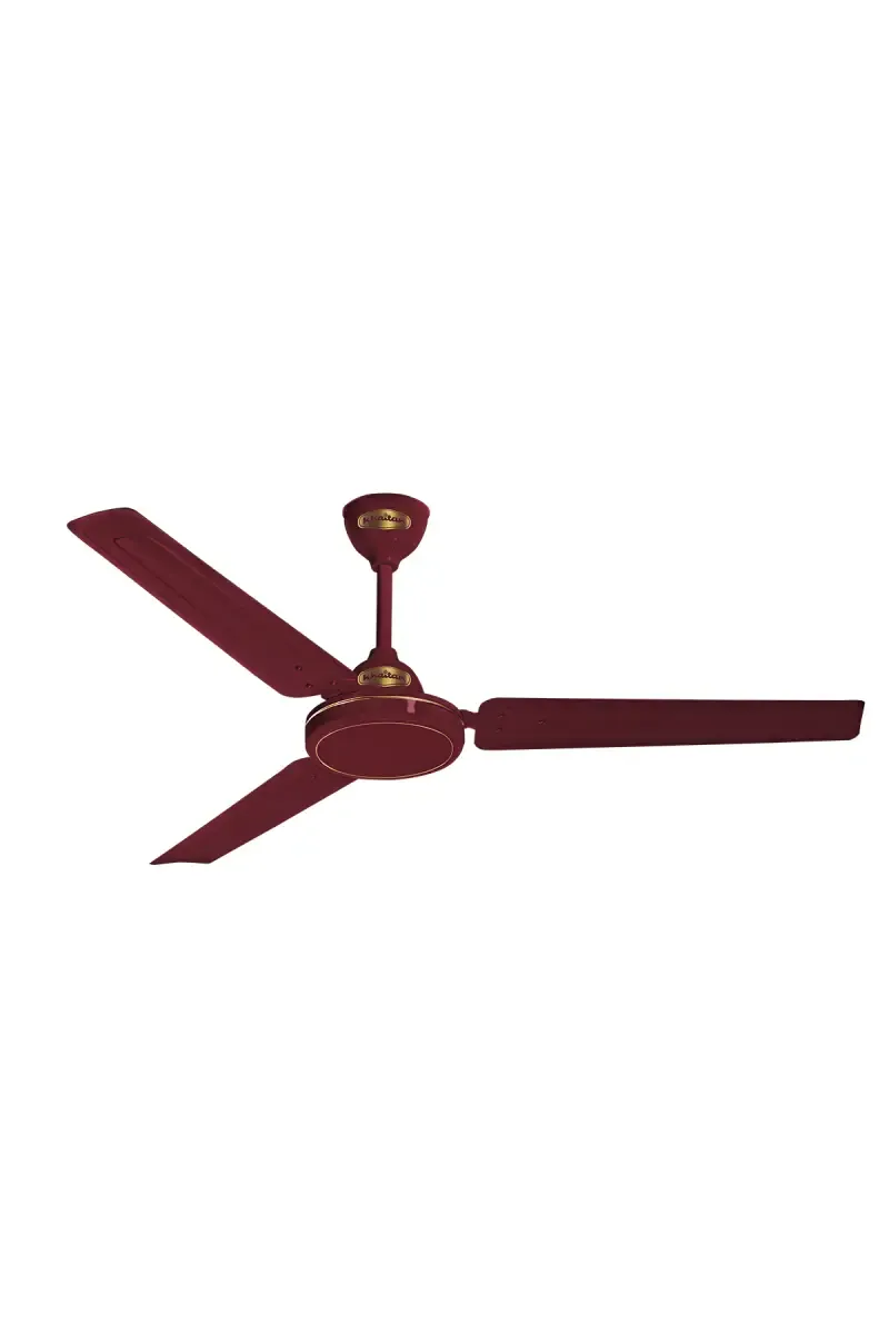 Khaitan Super Star 1200mm 1 Star Rated 3 Blade Ceiling Fan (Brown)