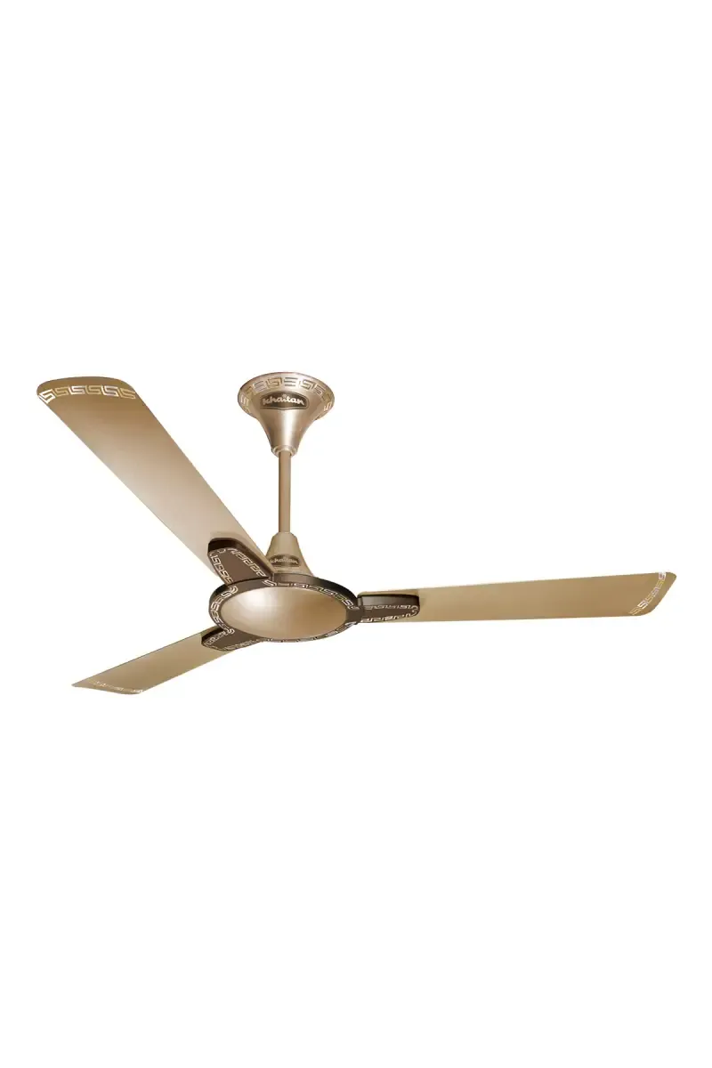 Khaitan Flair 47 1200mm BEE 1 Star Rated 3 Blade Ceiling Fan (Amber Gold) 020411FLA47AMBGOL
