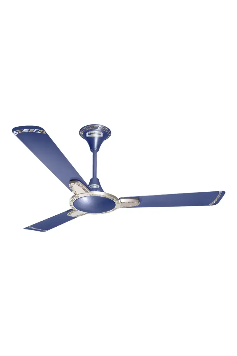 Khaitan Flair 47 1200mm BEE 1 Star Rated 3 Blade Ceiling Fan (Electric Blue)