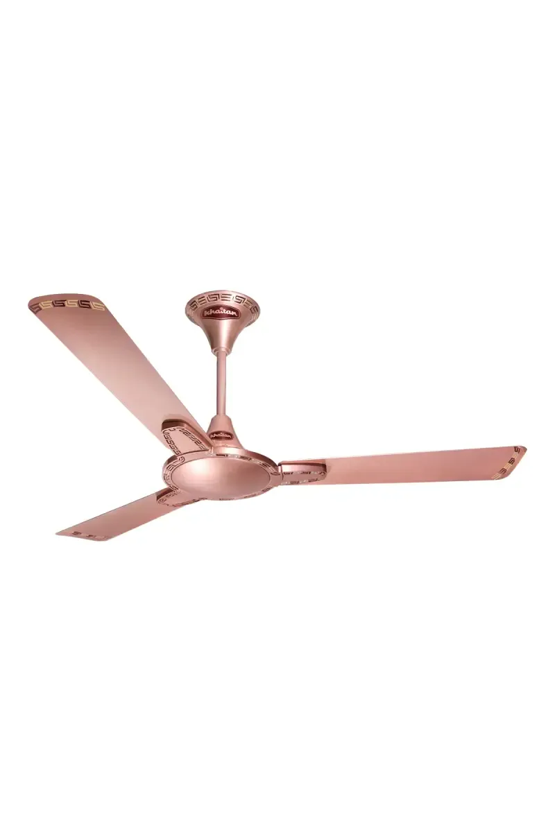 Khaitan Flair 47 1200mm BEE 1 Star Rated 3 Blade Ceiling Fan (Rose Gold)