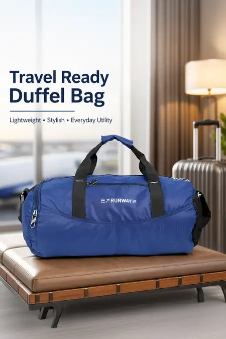 Polyester Solid Hand Carry Travel Bag