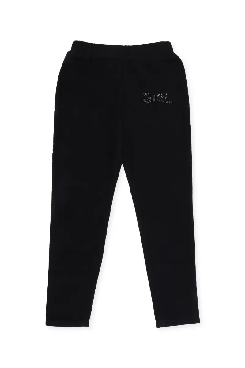 Girl's Denim Solid Stretchable Jeggings 020532BLA910YRS