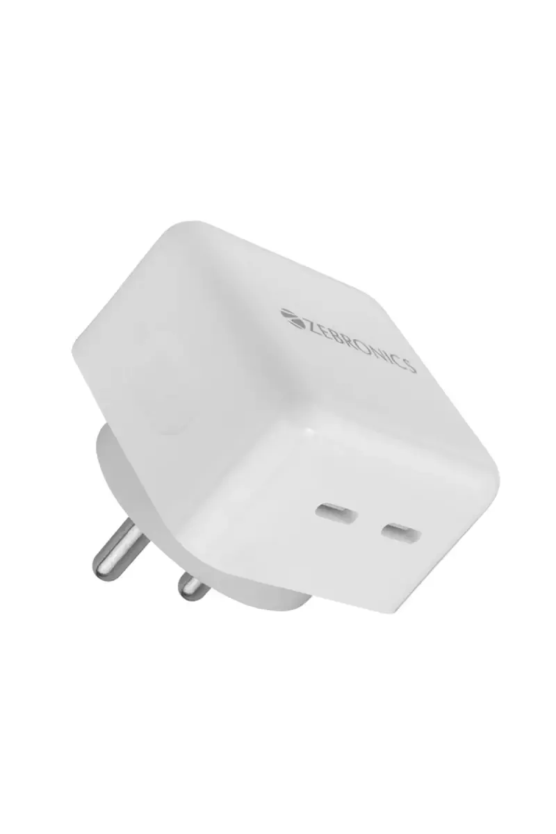 Zebronics MA101B 35 W USB Type C Double Port Charger Adapter (White)