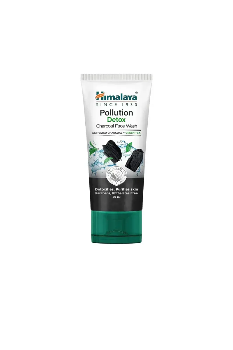 Himalaya Pollution Detox Charcoal Face Wash - 50ml