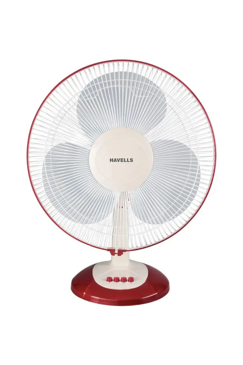 Havells Swing LX 400mm High Speed 3 Blade Table Fan (Cherry) 020572SWILXCHE