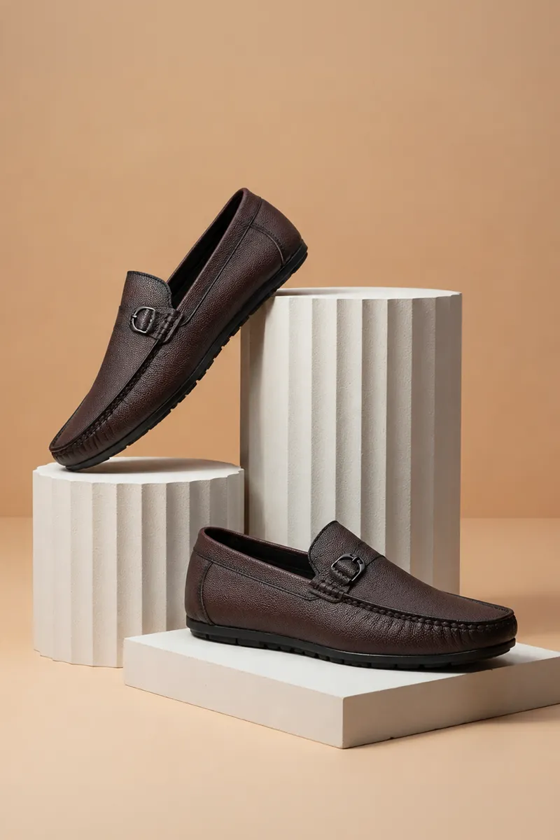 Square Toe Breathable Loafers for Men