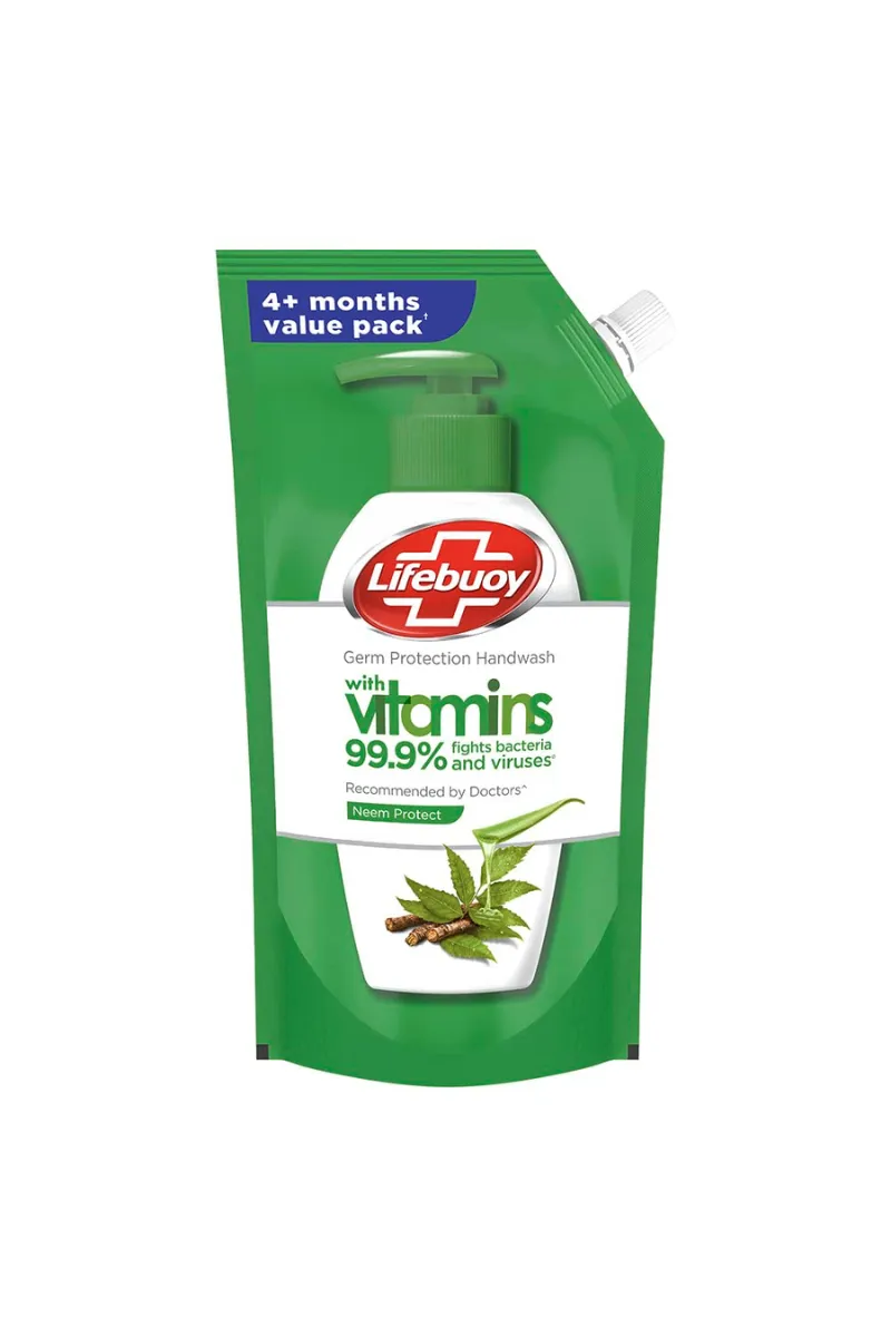 Lifebuoy Nature Germ Protection Handwash Refill - 675ml