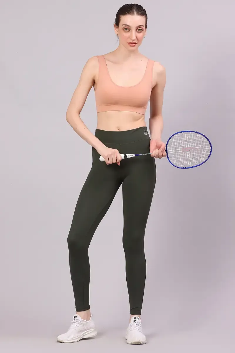 Lycra Solid Track Pant for Women 020701XLDARGRE