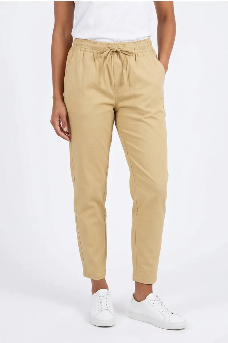Cotton Blend Solid Kurti Pant for Women 020705XLBEI