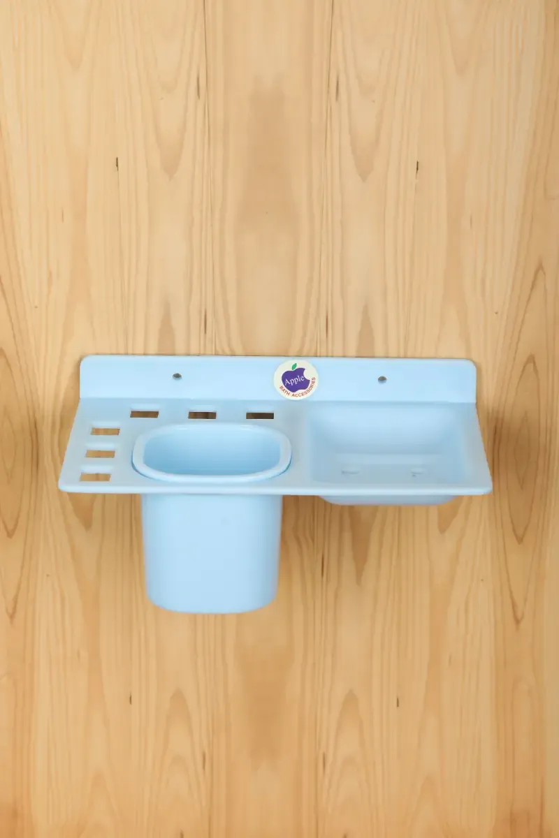 Focus 3 in 1 Soap Stand with Tumbler Holder - 20cm