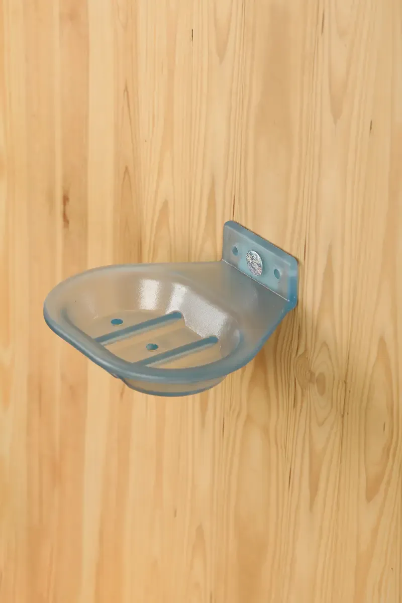 Charlie Polycarbonate Unbreakable Soap Dish Holder - 13 Cm