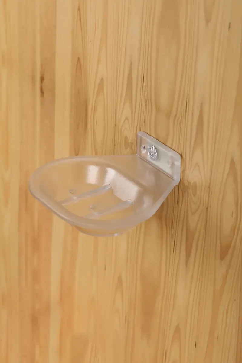 Charlie Polycarbonate Unbreakable Soap Dish Holder - 13 Cm