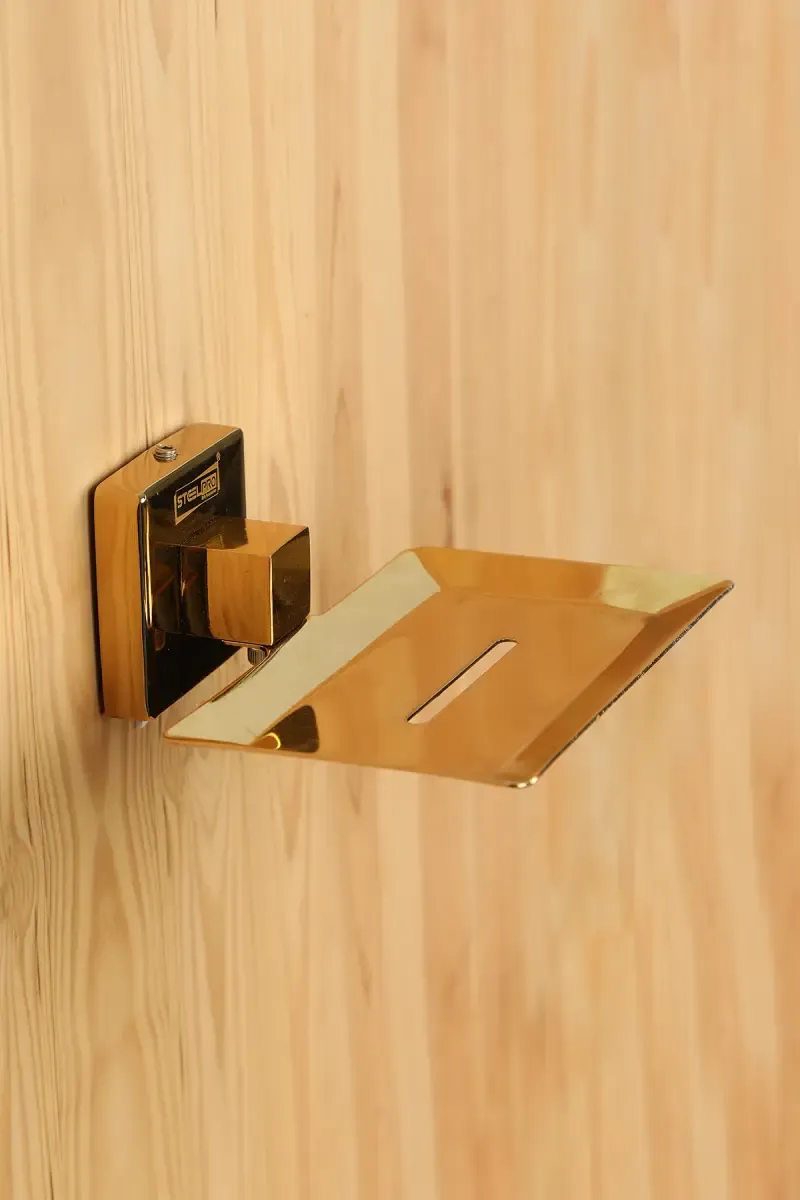 Focus Aqua Stainless Steel Soap Holder - 13cm